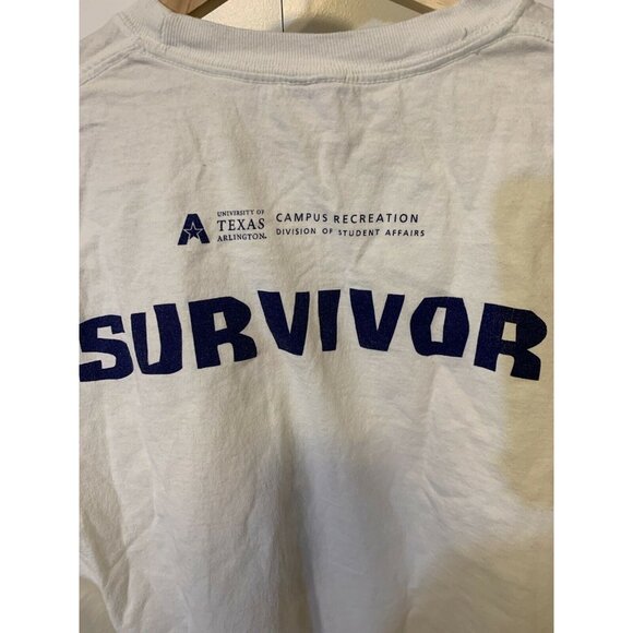 I Survived the Polar Bear Plunge Men’s Sz XL T-Shirt University Texas Arlington - Picture 7 of 7